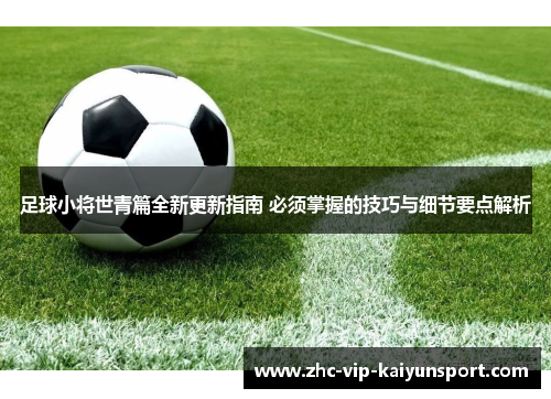 足球小将世青篇全新更新指南 必须掌握的技巧与细节要点解析